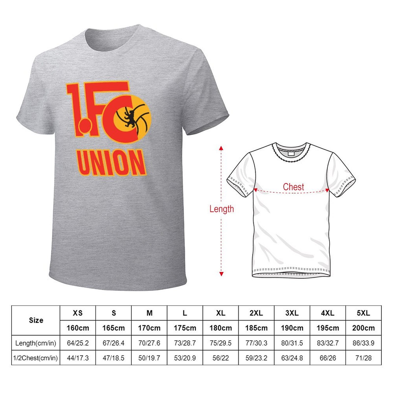 FC Union Berlin Core Stretch Slim Cneck Gildan Tee T-Shirt Herren FC Union Berlin Core Stretch Slim Cneck Gildan Tee T-Shirt Herren