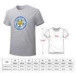 Leicester City Core Stretch Slim Cneck Gildan Tee T-Shirt Herren