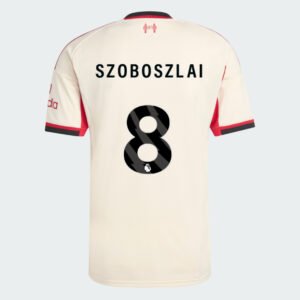 FC Liverpool Dominik Szoboszlai 8 Away Trikot 2025-2026