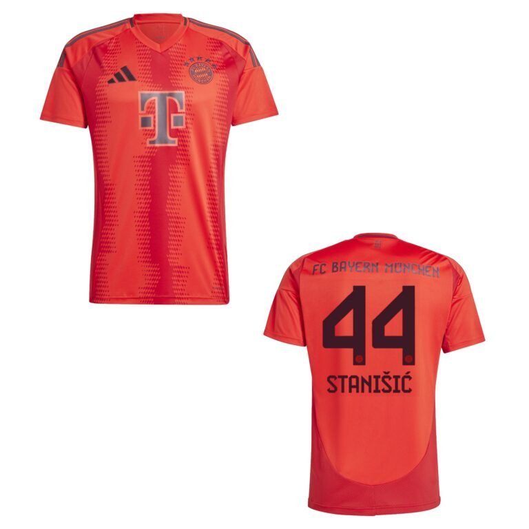 FC Bayern München Josip Stanišić 44 Home Trikot 2024-2025