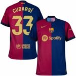 FC Barcelona Pau Cubarsí 33 Home Trikot 2024-2025