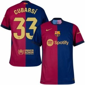 FC Barcelona Pau Cubarsí 33 Home Trikot 2024-2025