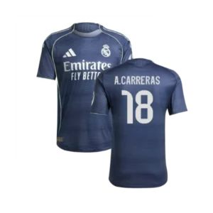 Real Madrid Álvaro Carreras 18 Away Trikot 2025-2026
