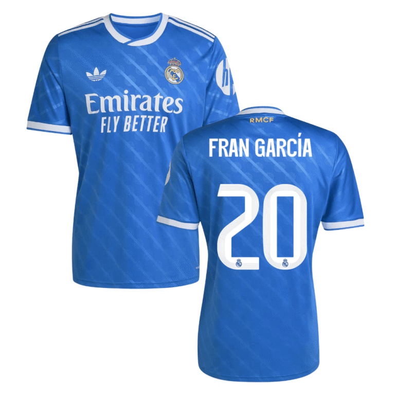 Real Madrid Fran García 20 Third Trikot 2025-2026
