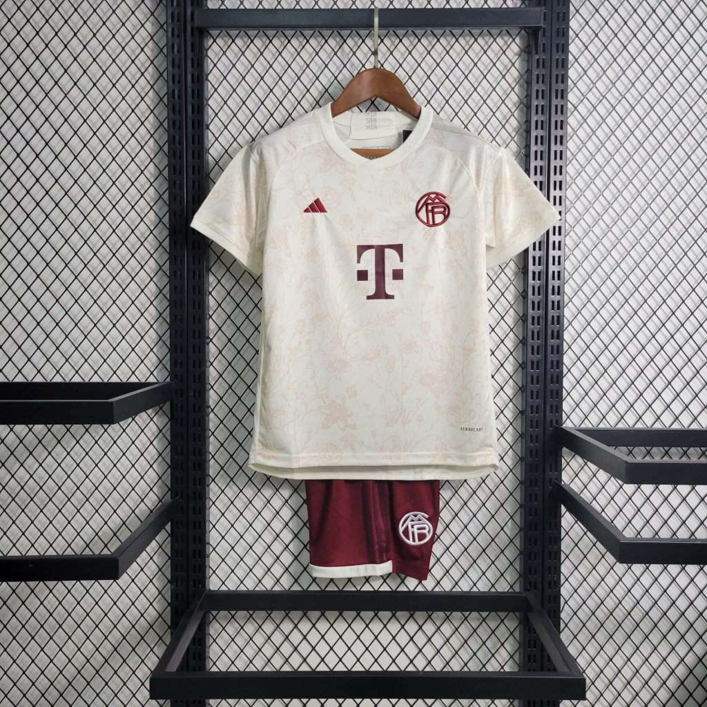 Bayern München Third Trikot Kinder Minikit 2023-2024 Bayern München Third Trikot Kinder Minikit 2023-2024