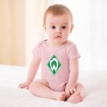 Werder Bremen Baby Bodysuit Strampler Schlafanzug Mit Kurzen Ärmeln