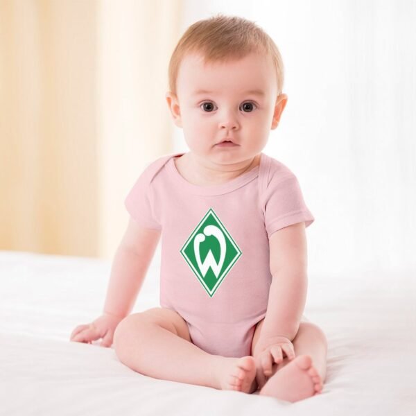 Werder Bremen Baby Bodysuit Strampler Schlafanzug Mit Kurzen Ärmeln