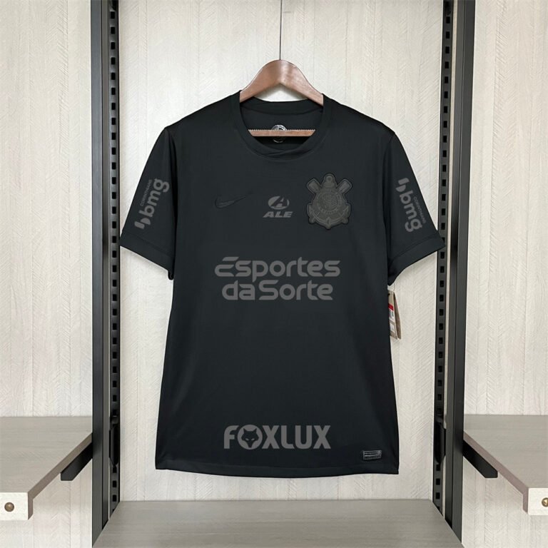 Corinthian Away Trikot 2024-2025 - Schwarz