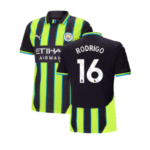 Manchester City Rodrigo 16 Away Trikot 2024-2025