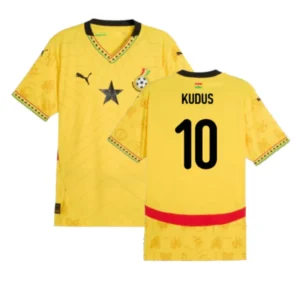 Ghana Mohammed Kudus 10 Home Trikot 2024-2025