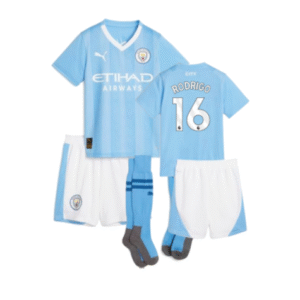 Man City Rodrigo 16 Heimtrikot Kinder 2023-2024