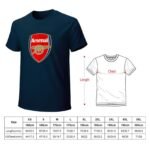 Arsenal Core Stretch Slim Cneck Gildan Tee T-Shirt Herren