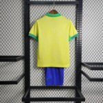 Brasilien Heimtrikot Kinder Minikit 2024-2025 - Gelb