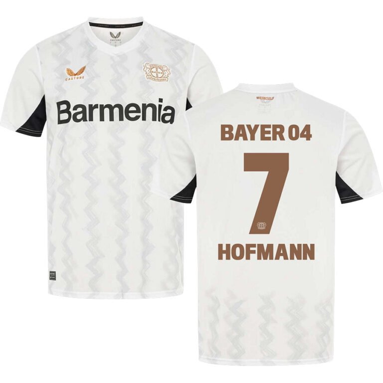 Bayer Leverkusen Jonas Hofmann 7 Away Trikot 2024-2025
