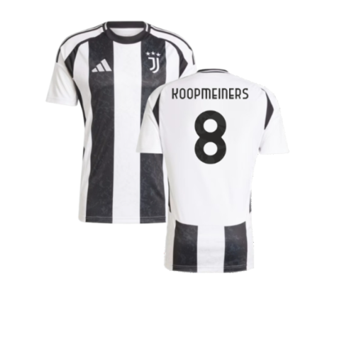 Juventus Teun Koopmeiners 8 Home Trikot 2024-2025