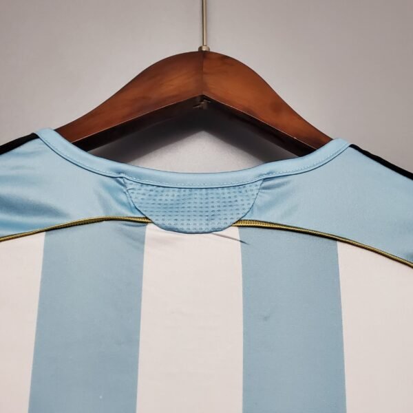 Argentinien Lionel Messi 19 Home Retro Trikot WM 2006