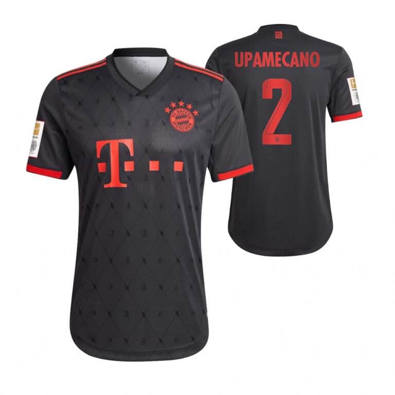FC Bayern München Dayot Upamecano 2 Third Trikot 2022-2023