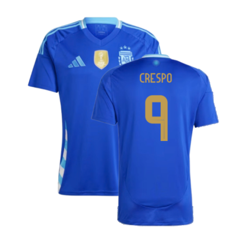 Argentinien Hernán Crespo 9 Away Trikot 2024-2025