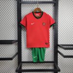 Portugal Cristiano Ronaldo 7 Heimtrikot Kinder Minikit EM 2024
