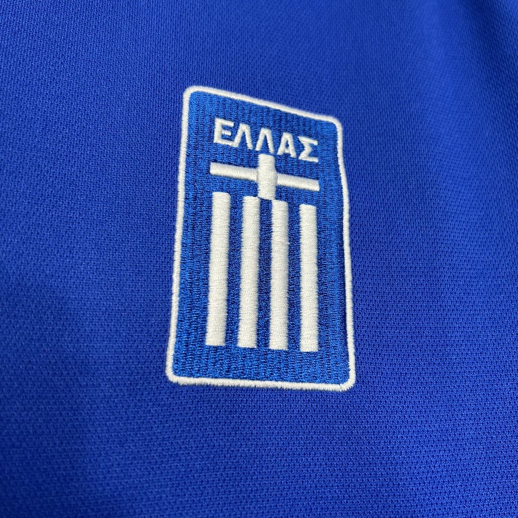 Griechenland Home Retro Trikot EM 2004 - Blau Griechenland Home Retro Trikot EM 2004 - Blau