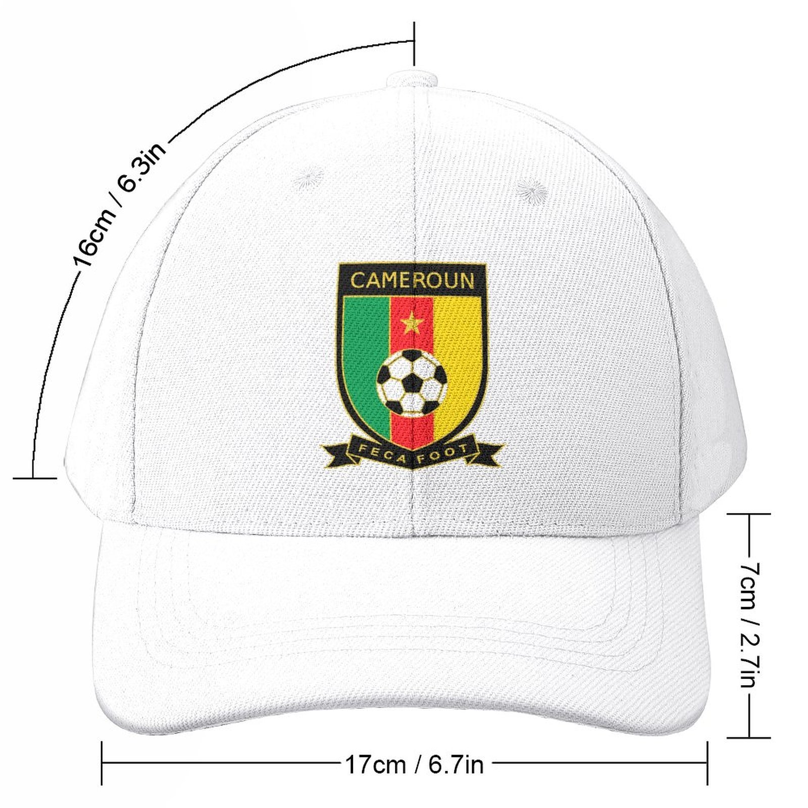 Kamerun Baseball Cap Verstellbar Reine Farbe Baseballkappe Mütze Kamerun Baseball Cap Verstellbar Reine Farbe Baseballkappe Mütze