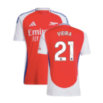 Arsenal Fabio Vieira 21 Home Trikot 2024-2025