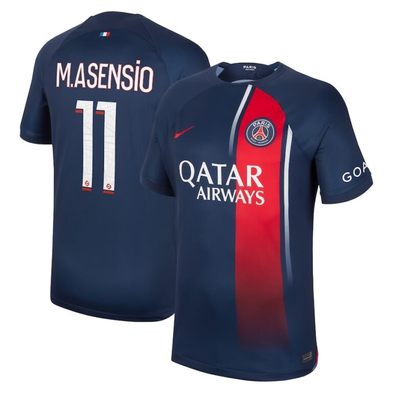Paris Saint-Germain Marco Asensio 11 Home Trikot 2023-2024