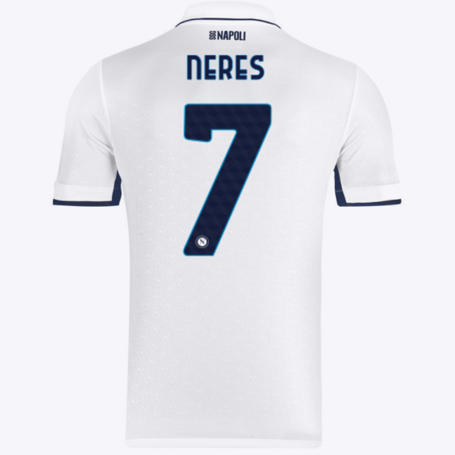 SSC Neapel David Neres 7 Away Trikot 2024-2025