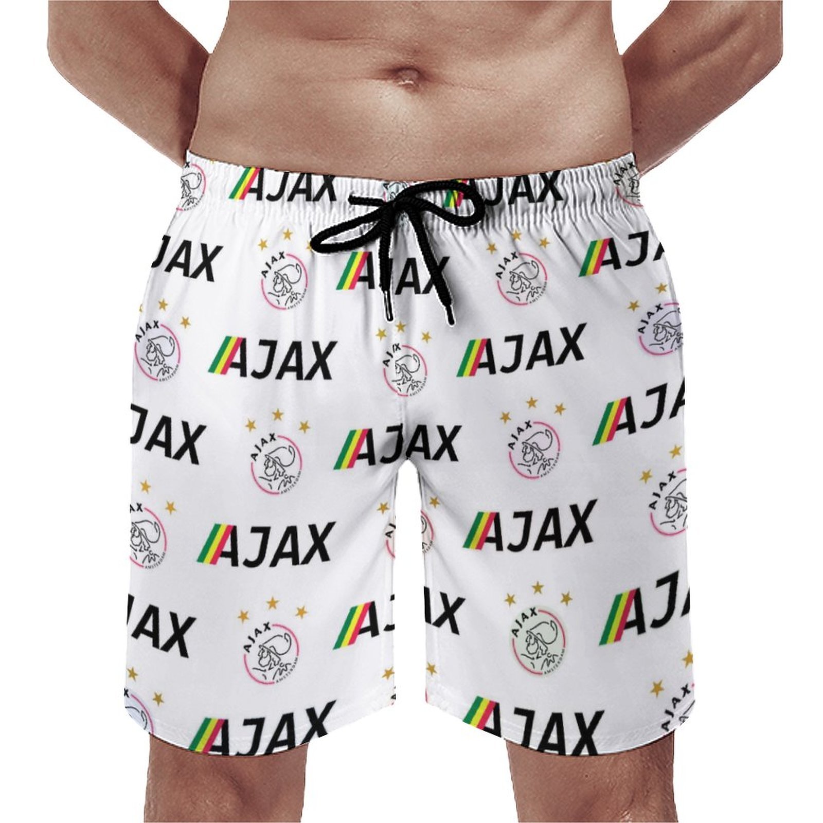 Ajax Staaten Herren Badehose Schnelltrocknende Strandshorts Mit Tasche Kordelzug Shorts Ajax Staaten Herren Badehose Schnelltrocknende Strandshorts Mit Tasche Kordelzug Shorts