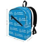 Olympique De Marseille Unisex Backpack Rucksack Outdoor Wanderrucksack