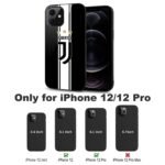 Juventus FC Stoßfest Glaskasten Handyhüllen & Cover Für IPhone 12