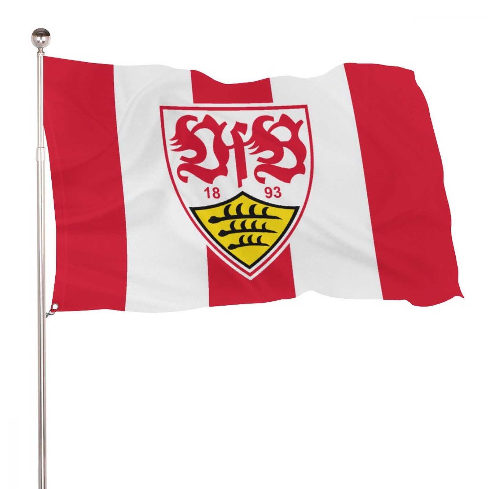 VfB Stuttgart Fahne Flagge - Garten Flagge VfB Stuttgart Fahne Flagge - Garten Flagge