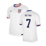 USA Giovanni Reyna 7 Home Trikot 2024-2025