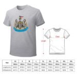 Newcastle United Core Stretch Slim Cneck Gildan Tee T-Shirt Herren