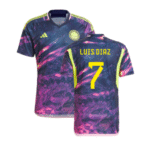 Kolumbien Luis Díaz 7 Away Trikot 2023-2024