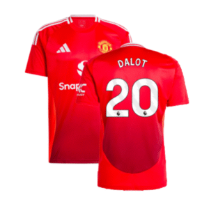 Manchester United Diogo Dalot 20 Home Trikot 2024-2025