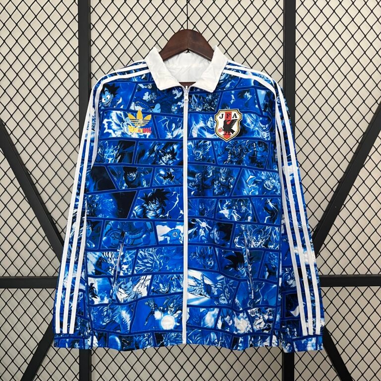 Japan Beidseitig Verwendbar Anthem Jacke 2023-2024 - Dragon Ball