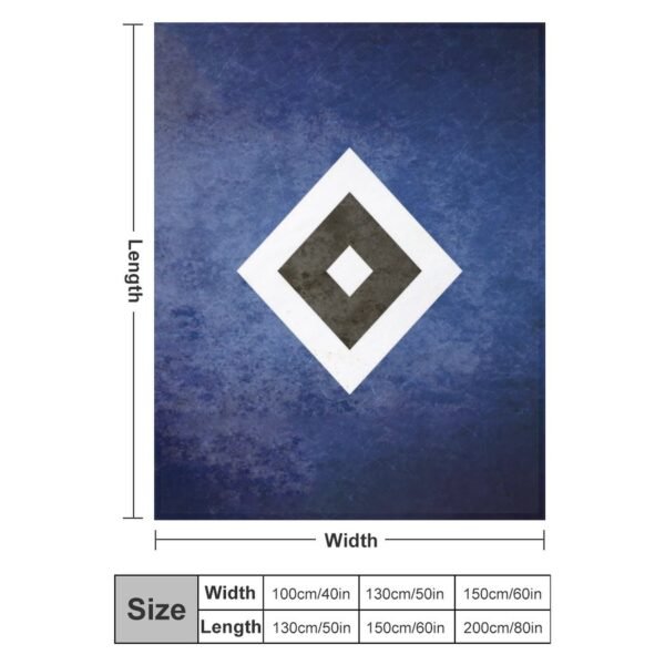Hamburger SV Decken, Superweiche Decken, Verschiedene Größen Von Decken