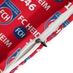 FC Heidenheim Bettwäscheset 3 Stück Kinder Erwachsene Steppdeckenbezug Steppdeckenbezug Multi Size Laken Set