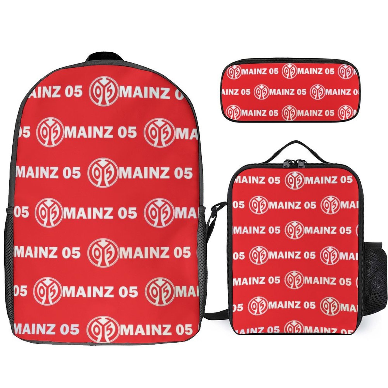 Mainz 05 Student Schulranzen Lunchbag Stifttasche Kombination Mainz 05 Student Schulranzen Lunchbag Stifttasche Kombination