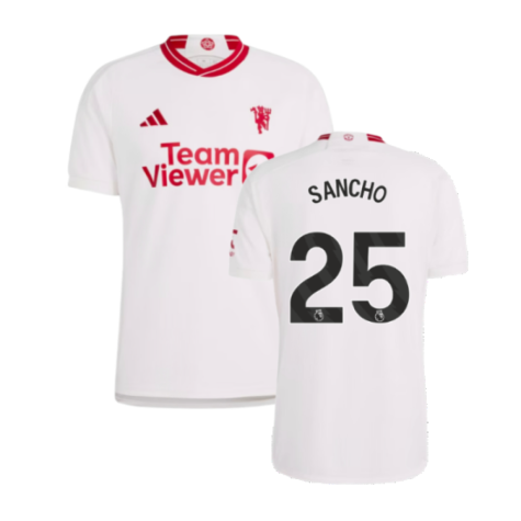 Manchester United Jadon Sancho 25 Third Trikot 2023-2024 Manchester United Jadon Sancho 25 Third Trikot 2023-2024