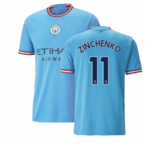 Manchester City Oleksandr Zinchenko 11 Home Trikot 2022-2023
