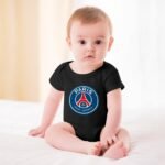 Paris Saint-Germain Baby Bodysuit Strampler Schlafanzug Mit Kurzen Ärmeln