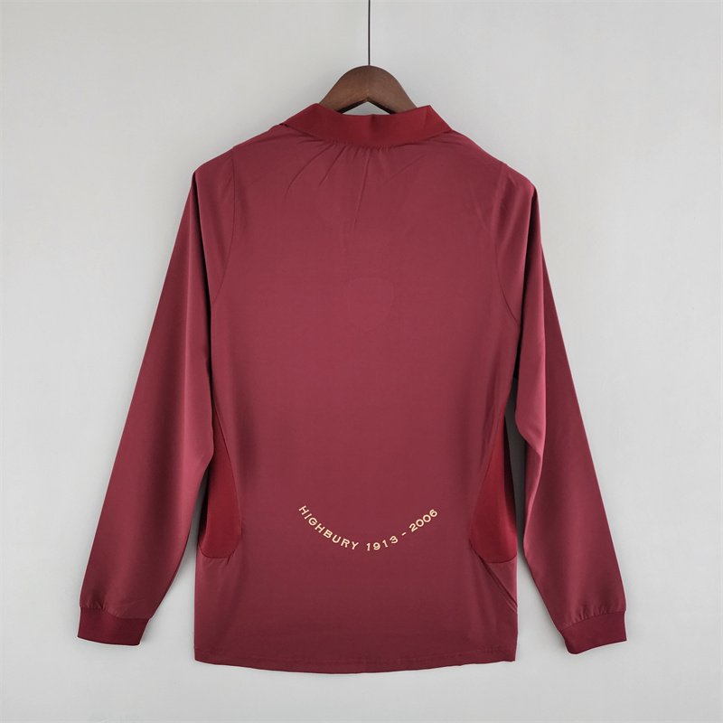 Arsenal Langarm Retro Home Trikot 2005-2006 Arsenal Langarm Retro Home Trikot 2005-2006