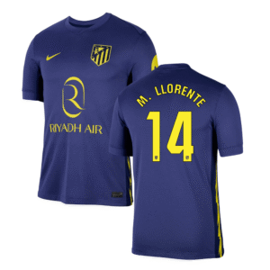 Atletico Madrid Marcos Llorente 14 Away Trikot 2025-2026