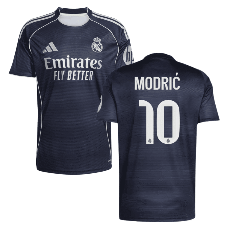 Real Madrid Luka Modrić 10 Away Trikot 2025-2026