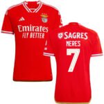 SL Benfica David Neres 7 Home Trikot 2023-2024