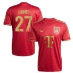 FC Bayern München 125 Jahre Konrad Laimer 27 Jubiläumstrikot 2024-2025