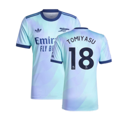 Arsenal Takehiro Tomiyasu 18 Third Trikot 2024-2025