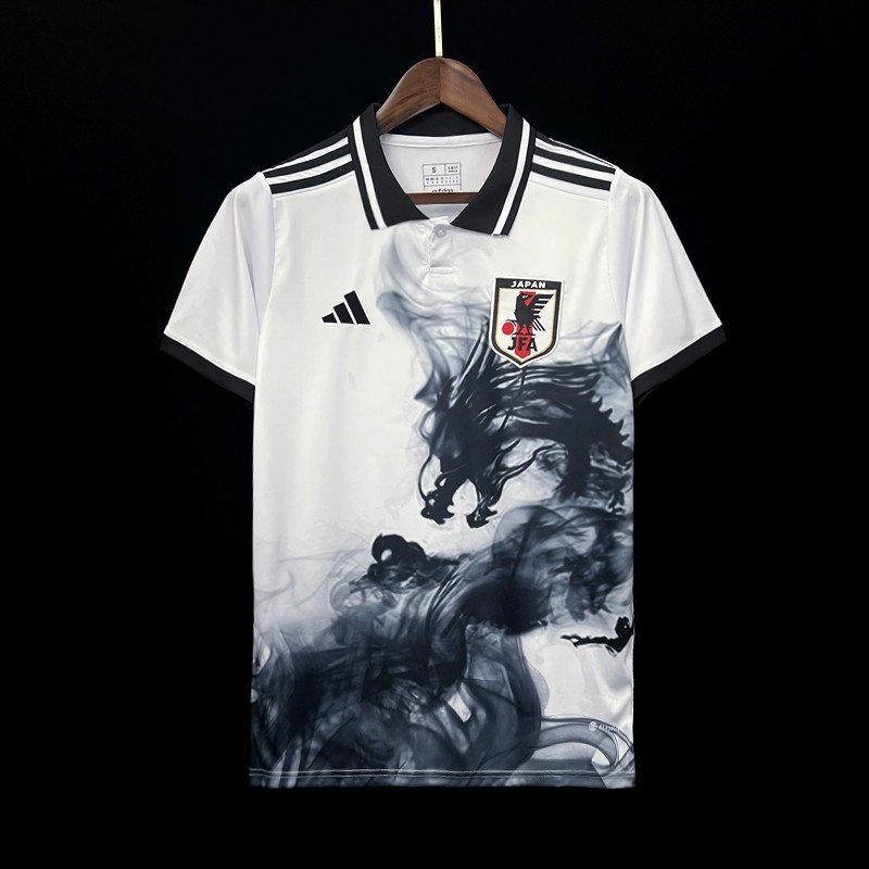 Japan Ink Landscape Dragon Sondertrikot 2023-2024 - Weiß Japan Ink Landscape Dragon Sondertrikot 2023-2024 - Weiß